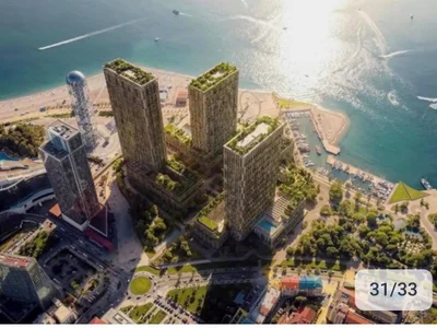 Студия -$99000 SilkTower СтарыйБатуми Грузия виднаморе инвестиции недвижимость