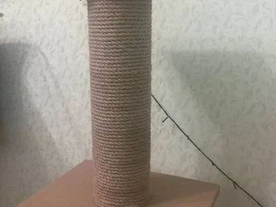 Когтеточка новая ,джутовый канат 8мм