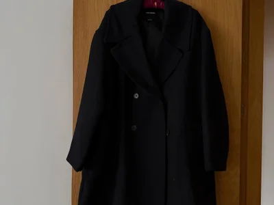 Пальто Pull and Bear миди, XL