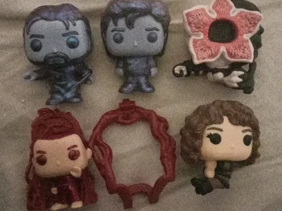 Игрушки Stranger Things(очень странные дела) из киндеров