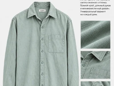 Рубашка Pull and Bear S
