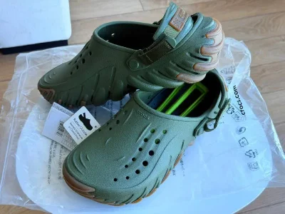 Crocs Echo Gum Ro Clog Army Green
