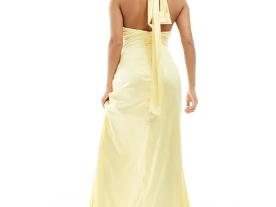 Pretty Lavish трикотажное платье bandeau