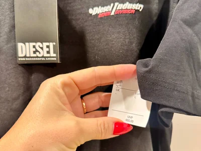 Футболка Diesel T-JUST SMALL IND OFF