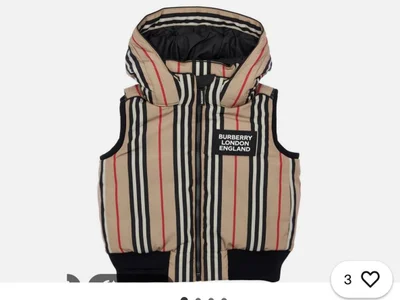 Жилет Burberry Icon Stripes Nylon Down