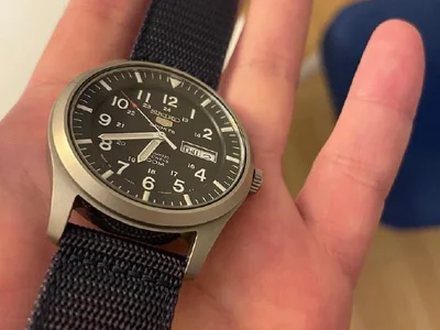 Часы Seiko 5 Blue Automatic SNZG11J1