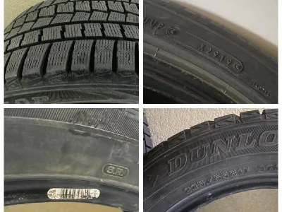 Зимний комплект шин Dunlop 255/55R17