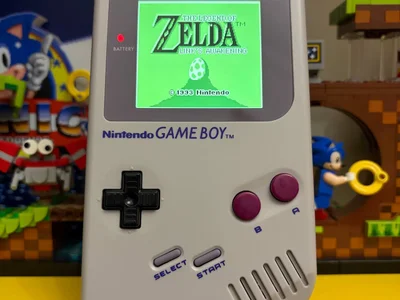 Nintendo Game Boy DMG с модом подсветки