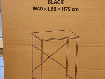 Стол Desk ASTRUP 40x60 black