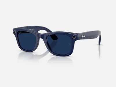 Умные очки Ray-Ban Meta Wayfarer Gen 2 Shiny Cosmic Blue