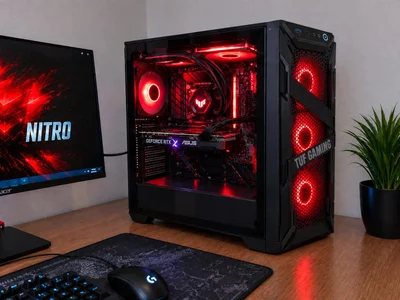 Игровой ПК Asus TUF Gaming / i5-12400F / RTX 3060 12GB / 32GB RAM / 1TB SSD