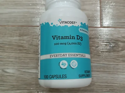 Витамин Д3 (D3 vitamin) 4000 IU, 100 капсул