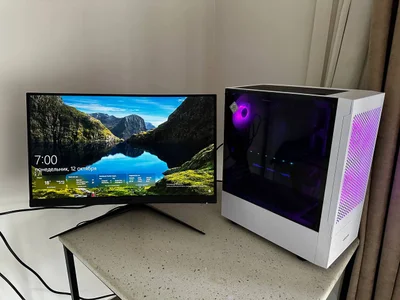 Игровой компьютер и монитор MSI 144 Hz