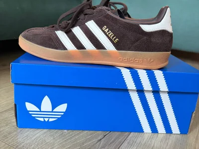 Кроссовки Adidas Gazelle шоколадные