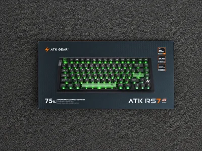 ATK RS7 Air 75% Wired Hall Effect Iceblade Gaming