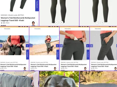 Трекинговые лосины Decathlon XS/S