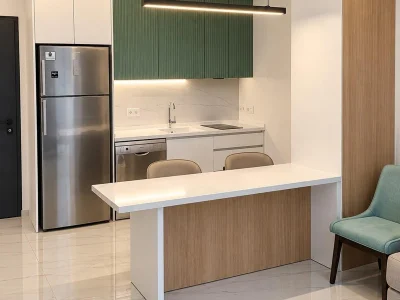 Tbilisi Gardens: 2-комнатная, 55.0 м²