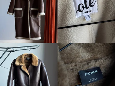 Дубленка Pull&Bear (S)