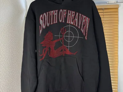 Худи со стразами South of Heaven