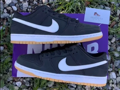 Кроссовки Nike SB Dunk Low Black Gum