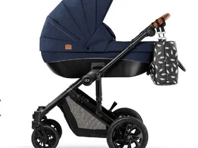 Коляска Kinderkraft Prime 2 в 1 Deep Navy