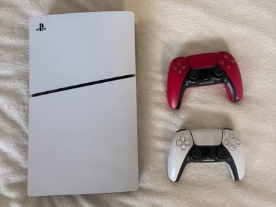 Sony PlayStation 5 Slim Digital Edition + 2 геймпада DualSense