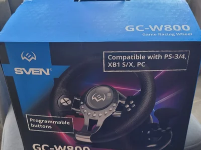 Игровой руль Sven GC-W800