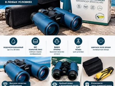 Бинокль DÖRR Ocean 7×50 Waterproof