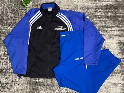 Винтажный костюм Adidas zip-up