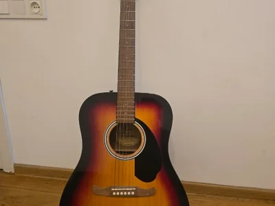 Гитара Fender FA-125 SB с чехлом и струнами
