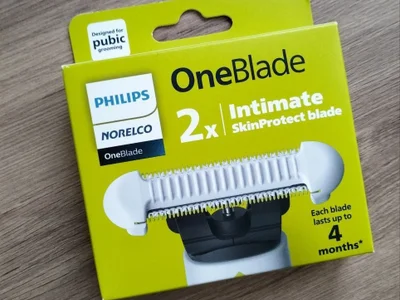 Сменные насадки-лезвия для триммера Philips Oneblade (интимная зона)