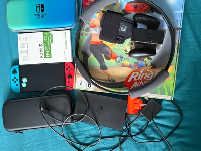 Nintendo Switch OLED + Ring Fit Adventure