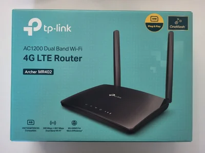 4G LTE Wi-Fi роутер TP-Link Archer MR400 AC1200