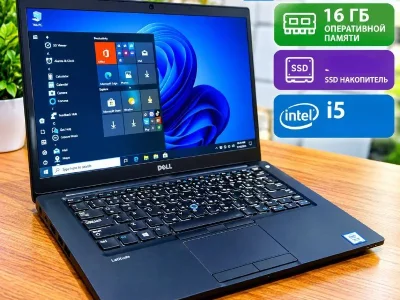 Ноутбук Dell Latitude Core i5, 16 ГБ ОЗУ, SSD