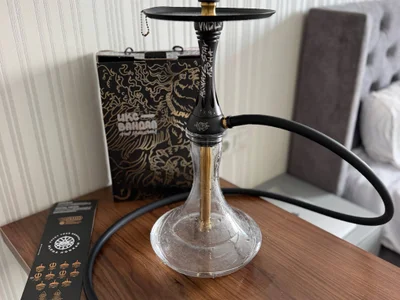 Кальян ALPHA HOOKAH X VNDL JET BLACK