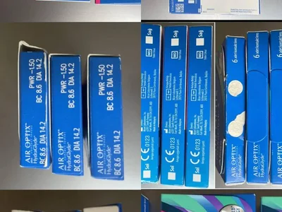 Контактные линзы Air Optix plus HydraGlyde