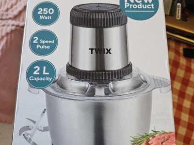 Измельчитель электрический Kumtel TCH-02SS 250W 2L