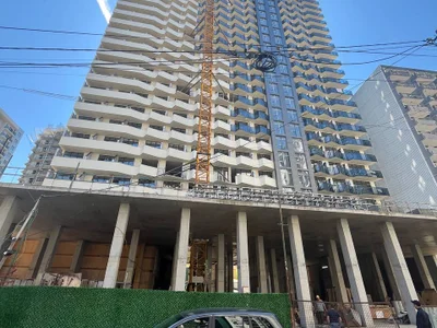 Срочно продается 1+1 -$54395 -$1150/м² WestPoint Ангиса Батуми Грузия двухкомнатная квартира черныйкаркас нед
