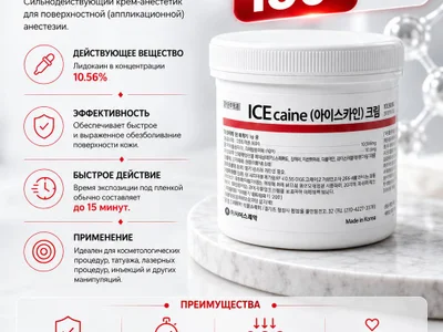 Крем-анестетик ICEcaine 10.56%