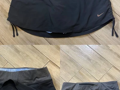 Nike dri-fit юбка с шортами
