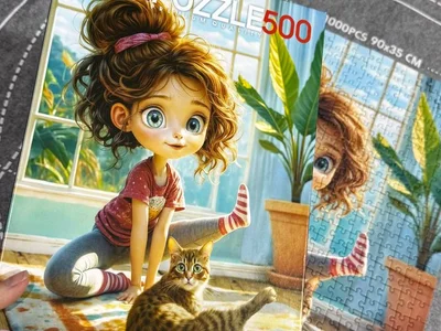 Пазл Веселая гимнастика 500 деталей