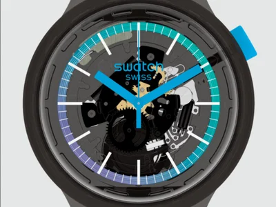 Часы Swatch PAY Big Bold (Bbblackpay)