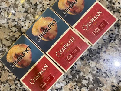 Сигареты Chapman Compact Вишня 3 пачки