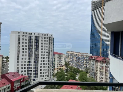 Студия с видом на море на ул. Пиросмани, до сезона