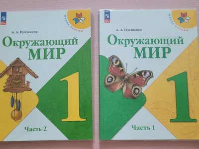 Учебник Окружающий мир, Часть 1