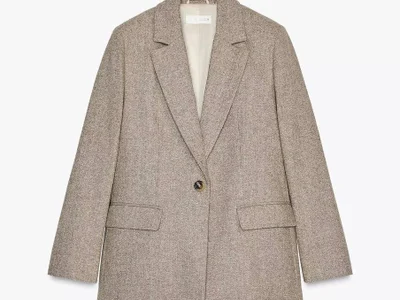 Жакет Zara оверсайз из шерсти
