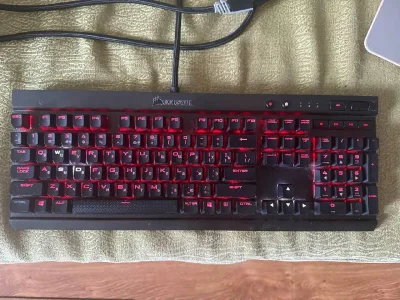 Игровая механическая клавиатура Corsair K70 Rapidfire