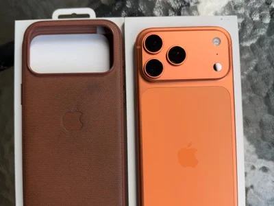 iPhone 17 Pro Max 256GB Orange eSIM и чехол