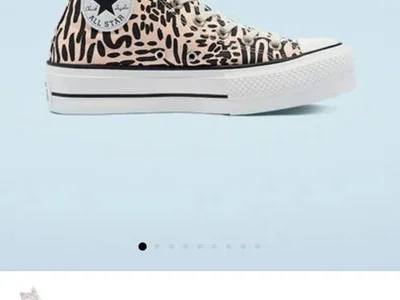 Кеды Converse Chuck Taylor All Star Lift Hi с принтом