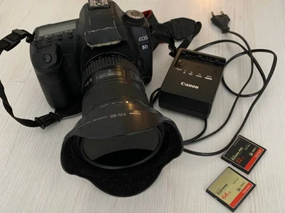 Фотоаппарат Canon 5D Mark II с картами памяти